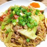 袋麺ｄｅ簡単♪焼きラーメン